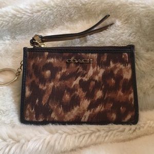 🐆 Coach card holder 🖤🧡